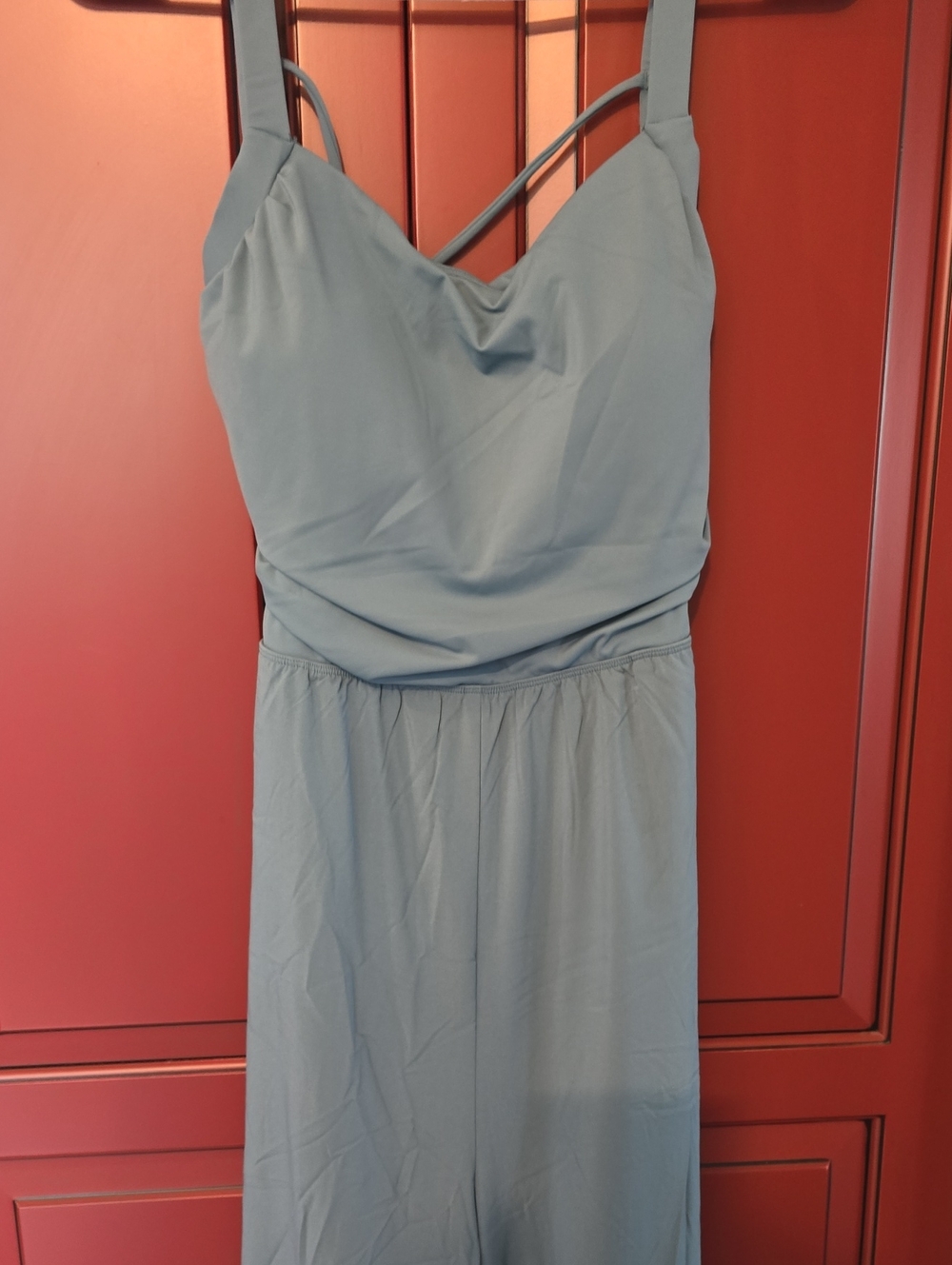 Light Blue Women’s Sleeveless Jumpsuit